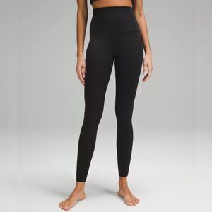 Black lululemon Align Super-High-Rise Pant 28” - Women's Size 4 - Buttery Soft
